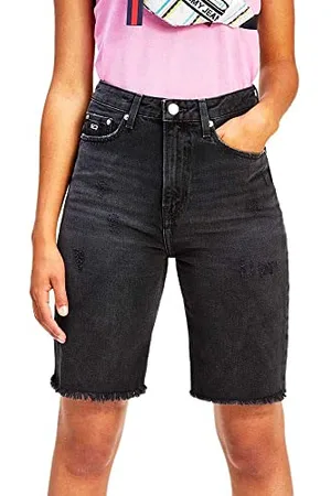 Tommy Hilfiger Damen HARPER DENIM BERMUDA SSPBBRD Jeans-Shorts, , NI31