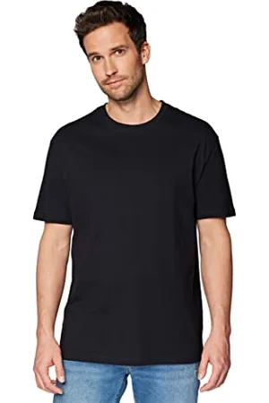 Mavi Herren Short Sleeve Tee T-Shirt, Black, M