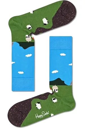 Happy Socks Damen Little House On The Moorland Socken, , 36-40