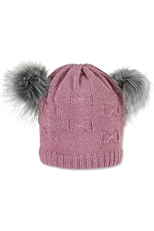 Sterntaler Baby-Mädchen Strickmütze Puschelohr Mütze, , 47