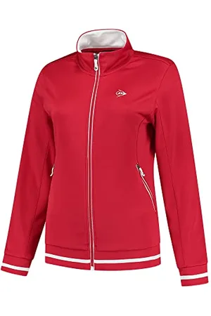 Dunlop Damen Sport Tennis Jacke – Club Line, Knitted Jacket