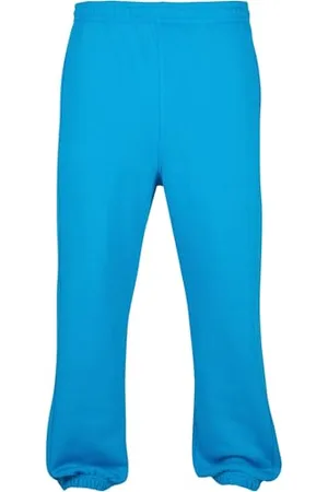 Urban classics Herren Sweatpants Sporthose, Blau (Türkis), M EU