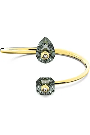 Swarovski Numina Armreif, Vergoldeter Damenarmreif mit Strahlenden Kristallen