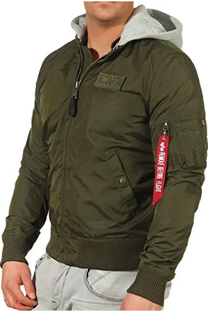 Alpha Industries Herren MA-1 TT Hood Bomberjacke, , 3XL