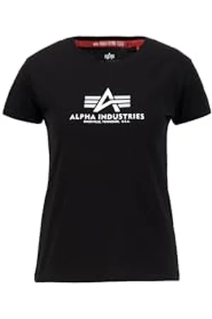 Alpha Industries Damen New Basic T Wmn T-Shirt, Black, XS EU