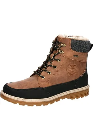 LICO Herren Ramiro Sneaker, Beige/Schwarz, 42 EU