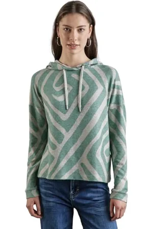 Street one Gemustertes Hoodie-Shirt