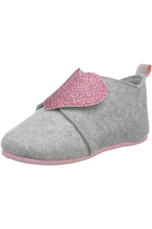 Playshoes Unisex Kinder Filz Hausschuh