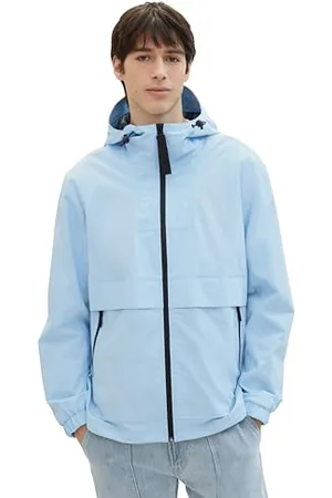 TOM TAILOR Herren Windbreaker Jacke mit Kapuze, , L