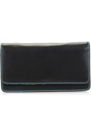 Mywalit Leder Damen Geldbörse - Medium matinee Purse Wallet - 237-4 - Black pace