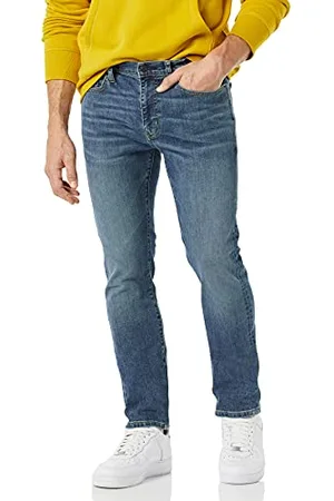 Amazon Herren Skinny Jeans mit hohem Stretchanteil, , 42W / 34L