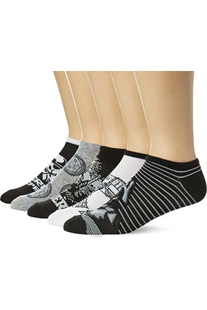 STAR WARS Herren Classic 5 Pack No Show Lässige Socken, , 43-47 EU (5er Pack)
