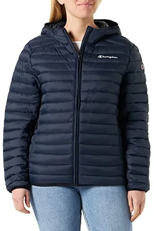 Champion Herren Legacy Outdoor Small Logo Hooded Wattierte Jacke, , M