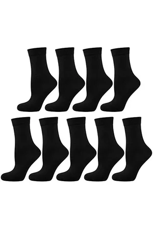 Nur Die 9er Pack Ohne Gummi Socken mit Komfortbund ohne Einschneiden weiche Baumwolle Damen