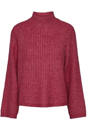 Pieces® Pcnell Ls High Neck Knit Noos