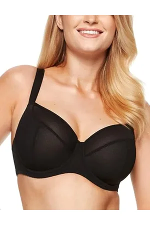 Gorteks Valentina-B2 V2 BH Damen weich und bequem mit bügel ohne polsterung BH für Große und Kleine Brüste - 85C