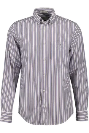 GANT Herren REG POPLIN Stripe Shirt Hemd, , M