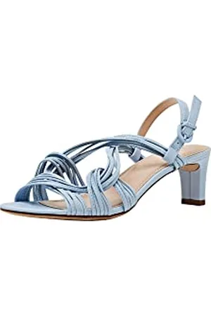 ESPRIT Damen modische Sandale, Light Blue, 40 EU
