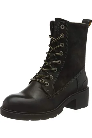 Camel Active Damen Leaf Mode-Stiefel, Black, 36 EU