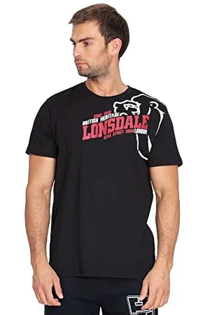 Lonsdale London Herren Langarmshirt T-Shirt Trägerhemd Walkey Small