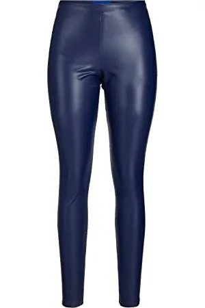 JACK & JONES Damen Jxmegan Faux Leather Noos Leggings 12213641, ,S