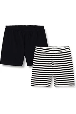 ONLY ONLMAY HIGH Waist Stripe Shorts JRS 2PK