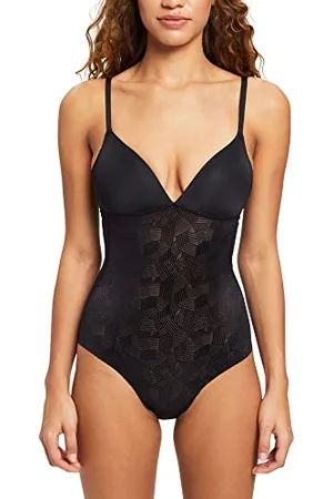 ESPRIT Damen Soft Shaping Lace Soft.body Shapewear Ganzkörper-Body, , 75C