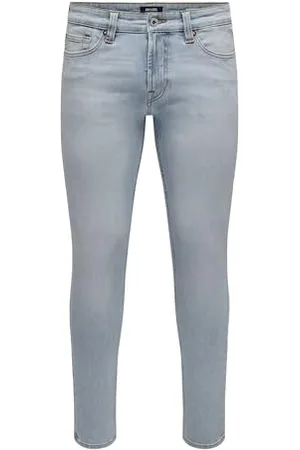 Only & Sons Herren Jeans ONSLOOM Slim 4924 - Slim Fit - Blau - , Größe:33W / 30L, Farbvariante: 22024924