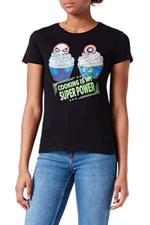 Marvel Damen womarcots036 T-Shirt, , M