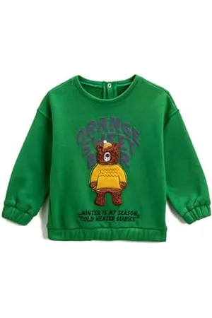 Koton Babyboy Teddy Applique Detail Sweatshirt