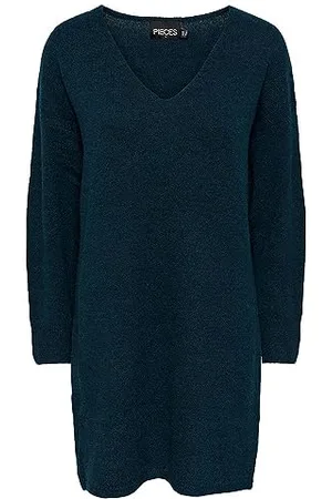 Pieces® PCJULIANA LS V-Neck Knit Dress NOOS BC