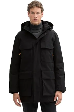 TOM TAILOR Herren Artic Parka mit Abnehmbarer Kapuze, , L