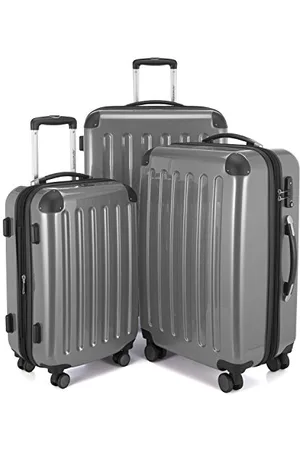 Hauptstadtkoffer Alex - 3er Kofferset, TSA, Trolley-Set, Rollkoffer, Reisekoffer, (S, M & L)