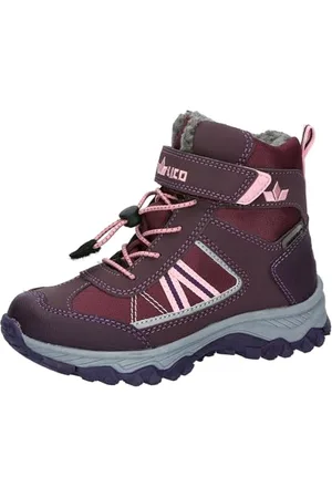 LICO Lieto VS Winterstiefel, Bordeaux/Rosa, 35 EU