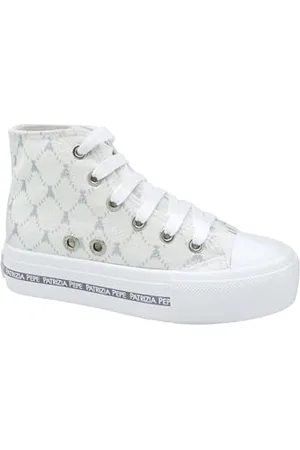 Patrizia Pepe PJ257.30_40 Sneaker, Silver, EU Schmal