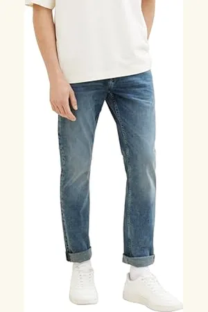 TOM TAILOR Herren Piers Slim Jeans aus Baumwolle, , 29/34