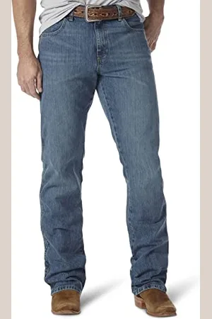 Wrangler Herren-Jeans, hohe Größe, Retro, schmale Passform, Bootcut, , 34W / 34L