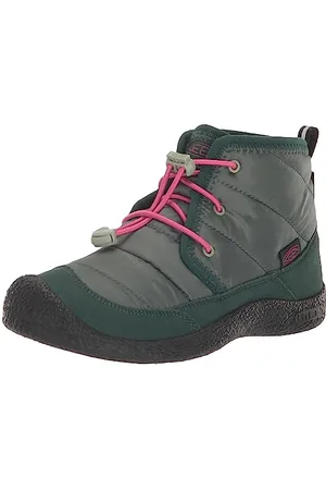 Keen Howser 2 Waterproof Chukka Boots, Dark Forest/Fuchsia Purple, 35 EU