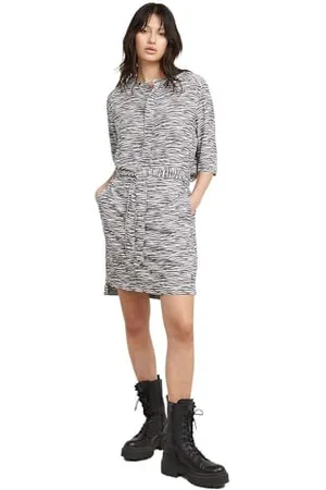 G-Star RAW Damen Half Placket Shirt Kleid, , XL