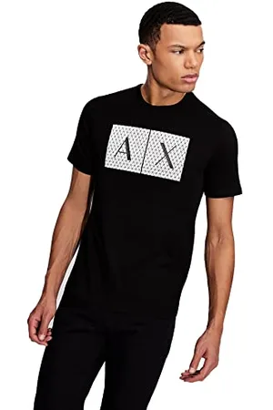 Armani Exchange Herren 8nztck T-Shirt, Schwarz, M