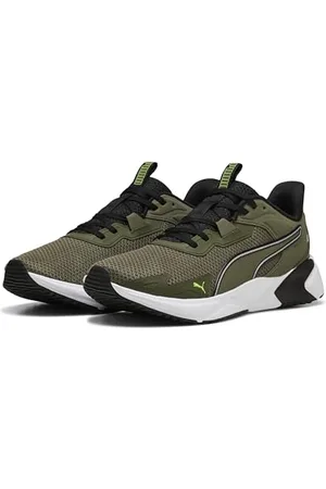 PUMA Unisex Disperse XT 4 Crosstrainer, Loden Green Black-Green Glare, 37 EU