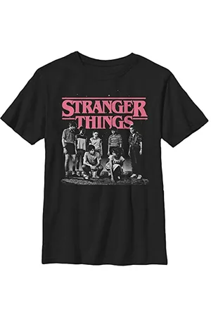 Stranger Things Stranger Fade YTH Crew neck Black 116