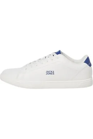 JACK & JONES Herren Jfwbosley Pu Sneaker Noos, White, 44 EU