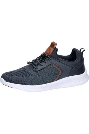 LICO Herren Amaru Sneaker, Marine/Braun, 44 EU