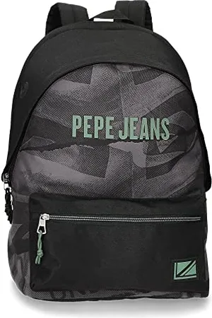 Pepe Jeans Davis Rucksack für Laptop, Doppelfach, 15,6 Zoll, , 31 x 44 x 17,5 cm, Polyester, 20,46 l