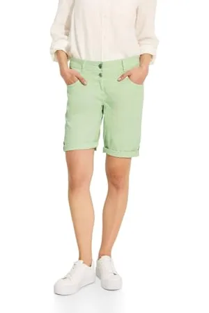 CECIL Damen B377730 Shorts mit Strukturstreifen, , 29W