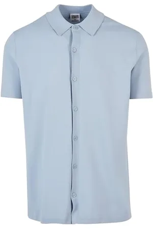 Urban classics Herren Knitted Shirt Hemd, , S