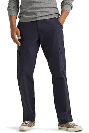 Wrangler Herren Twill Relaxed Fit Cargo Pant (Logan) Lässige Hose, , 35W / 34L