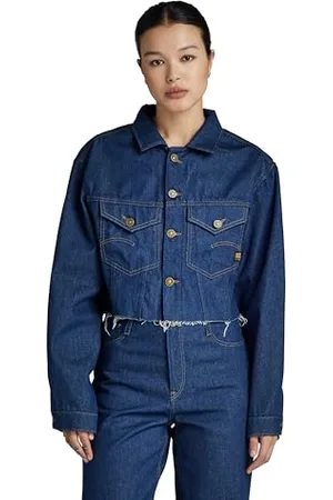 G-Star RAW Damen Relaxed Cropped Cutoff Jacke, , S