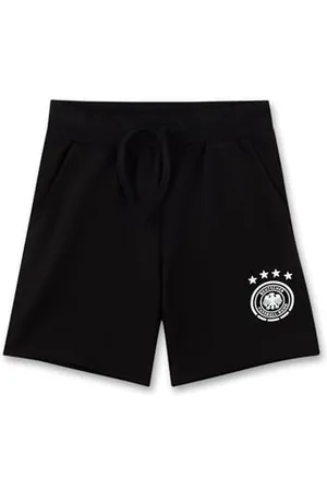 Sanetta DFB-Sweatshorts | Praktische und Bequeme Kurze Sweathose aus Baumwoll-Mix für Mädchen & Jungen. Kinder Bekleidung 164